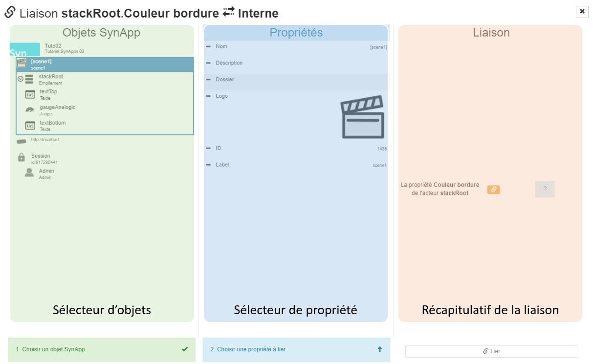 Description liaison interne