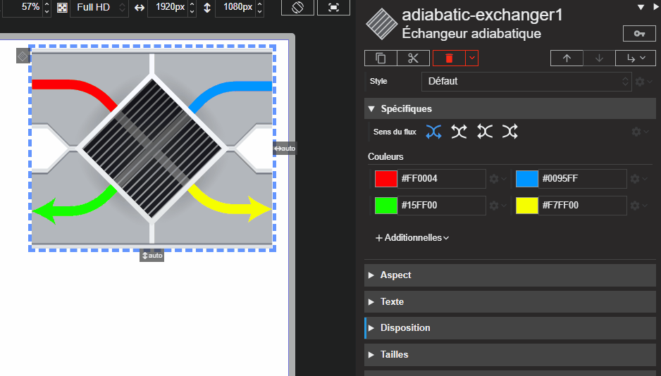 Échangeur adiabatique CTA