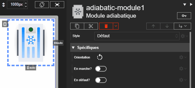 Module adiabatique