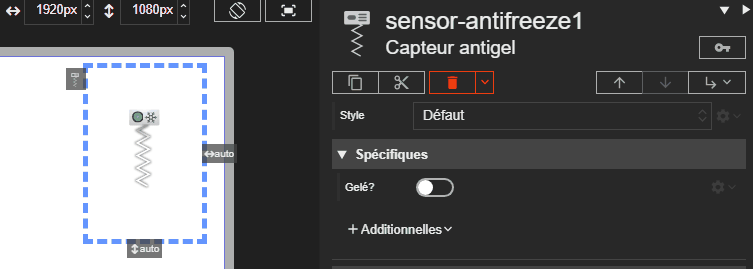 Capteur antigel CTA